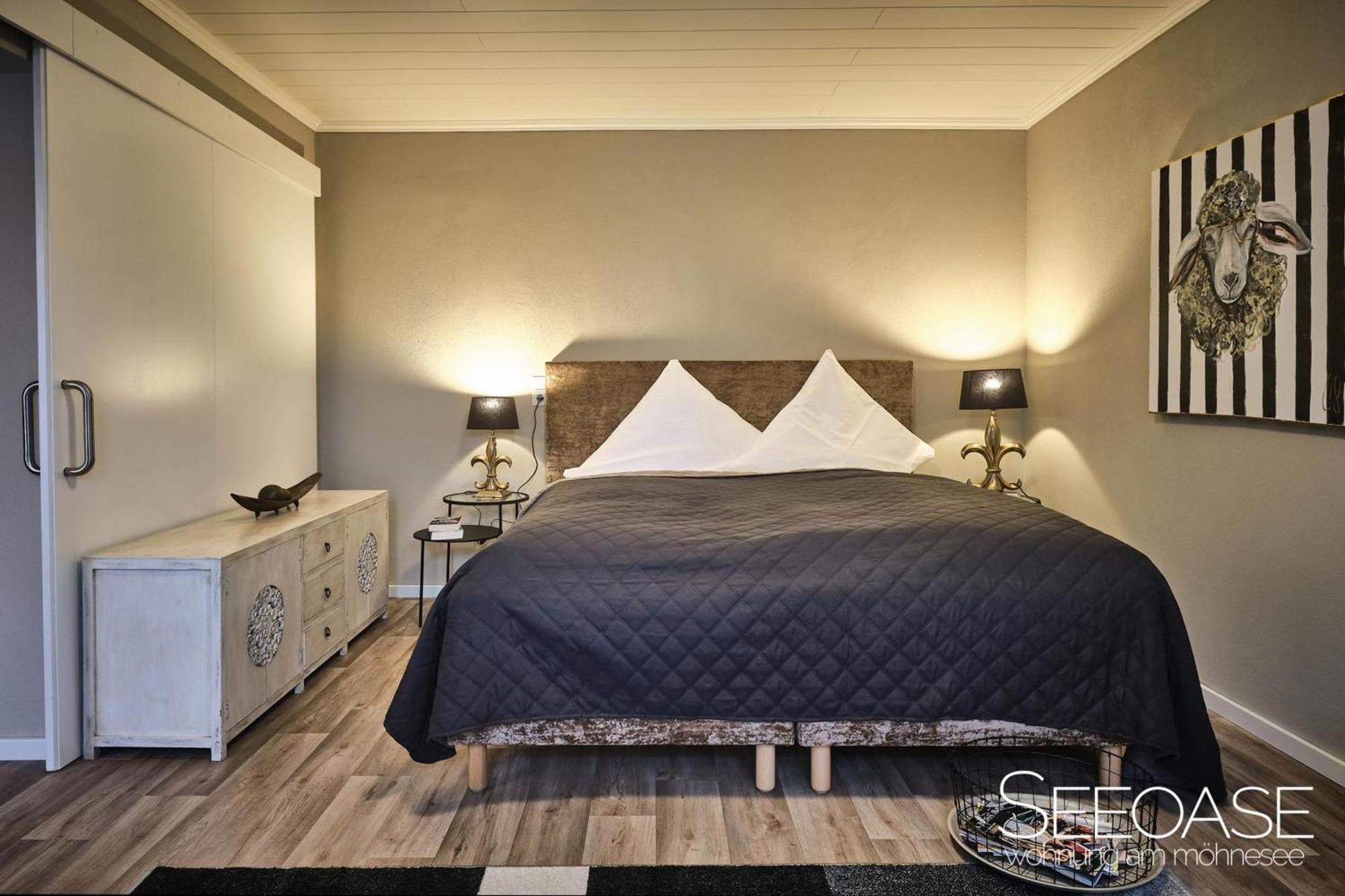 Seeoase - Wohnung Am Möhnesee Esterno foto